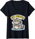 Ew People Funny Cat Introvert Anti Social Merch - Adult & Kids T-Shirts, Sweatshirts & Hoodies apparel design preview 1