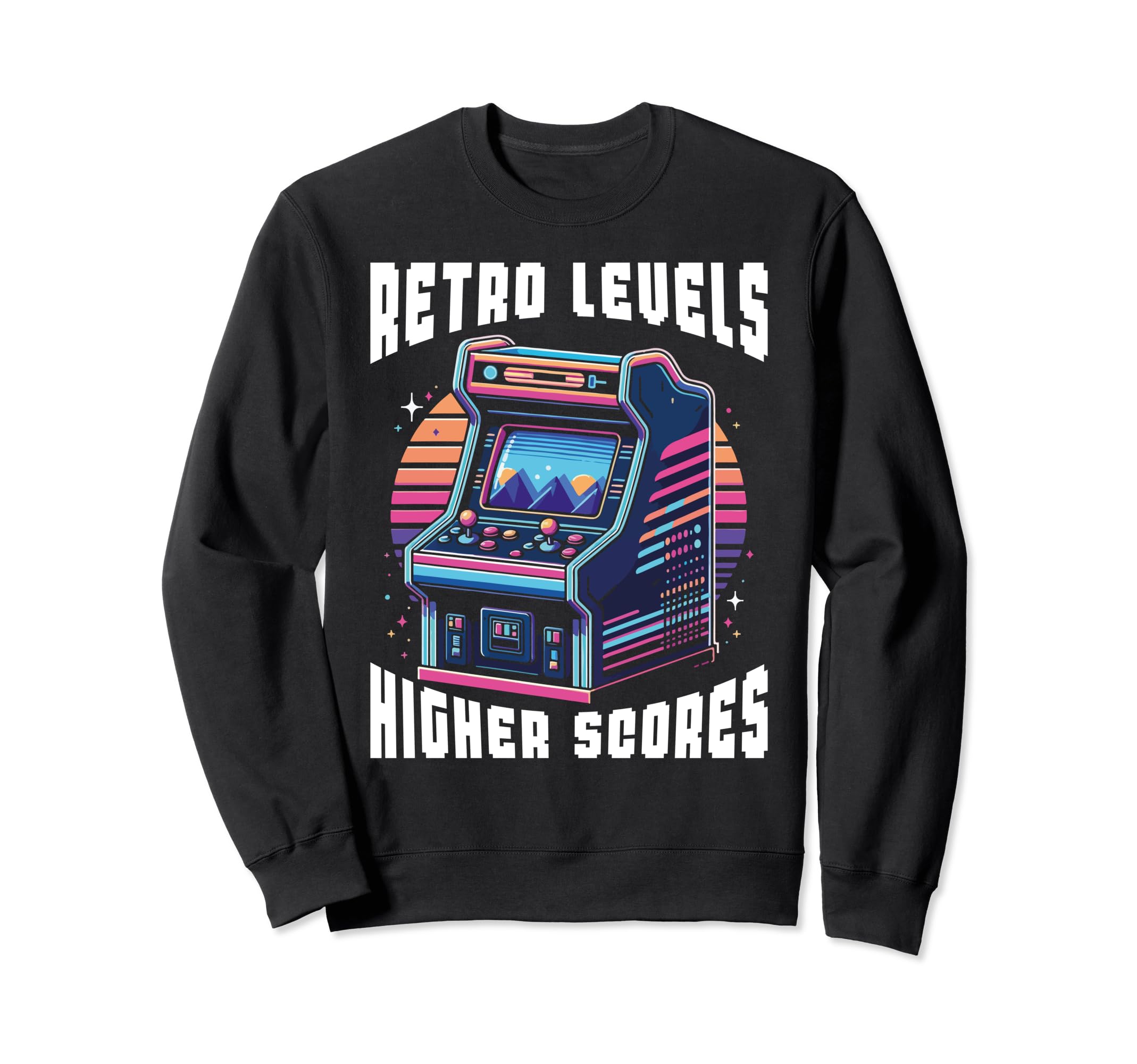 80S Arcade Nostalgia Pixel Art Video Sweatshirt - Streetwear Style Unisex - T-Shirt, Sweatshirt, Hoodie