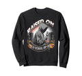 Raised Old School Hip Hop Sweatshirt - Custom Art Print for Adults - T-Shirt, Sweatshirt, Hoodie