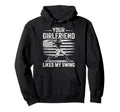 Your Girlfriend Likes My Swing Hoodie - Novelty Apparel for Adults - T-Shirt, Sweatshirt, Hoodie