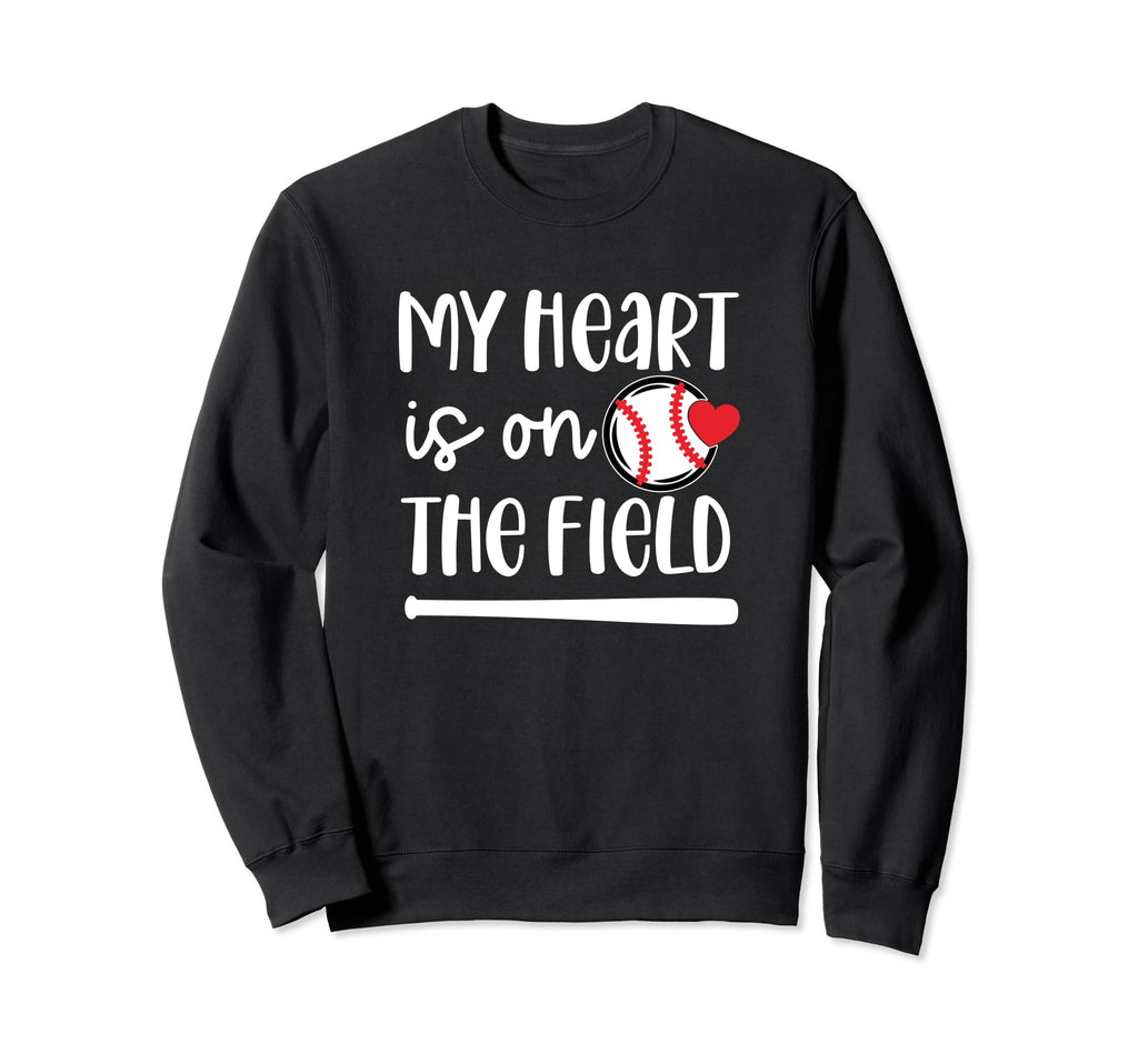 Baseball Mom Sports Baseball Game Sweatshirt - Trendy Graphic for Adults - T-Shirt, Sweatshirt, Hoodie