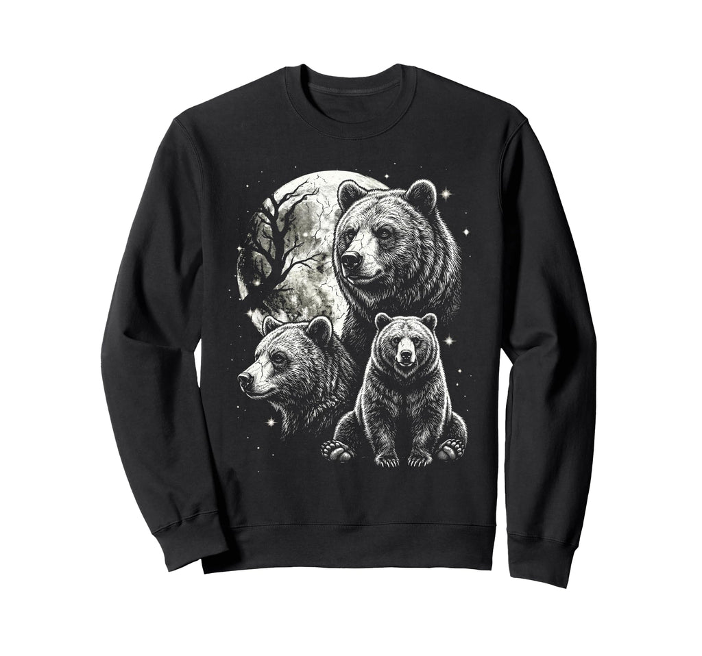 Bear 90S Aesthetic Y2K Sweatshirt - Casual Everyday Wear for Adults - T-Shirt, Sweatshirt, Hoodie