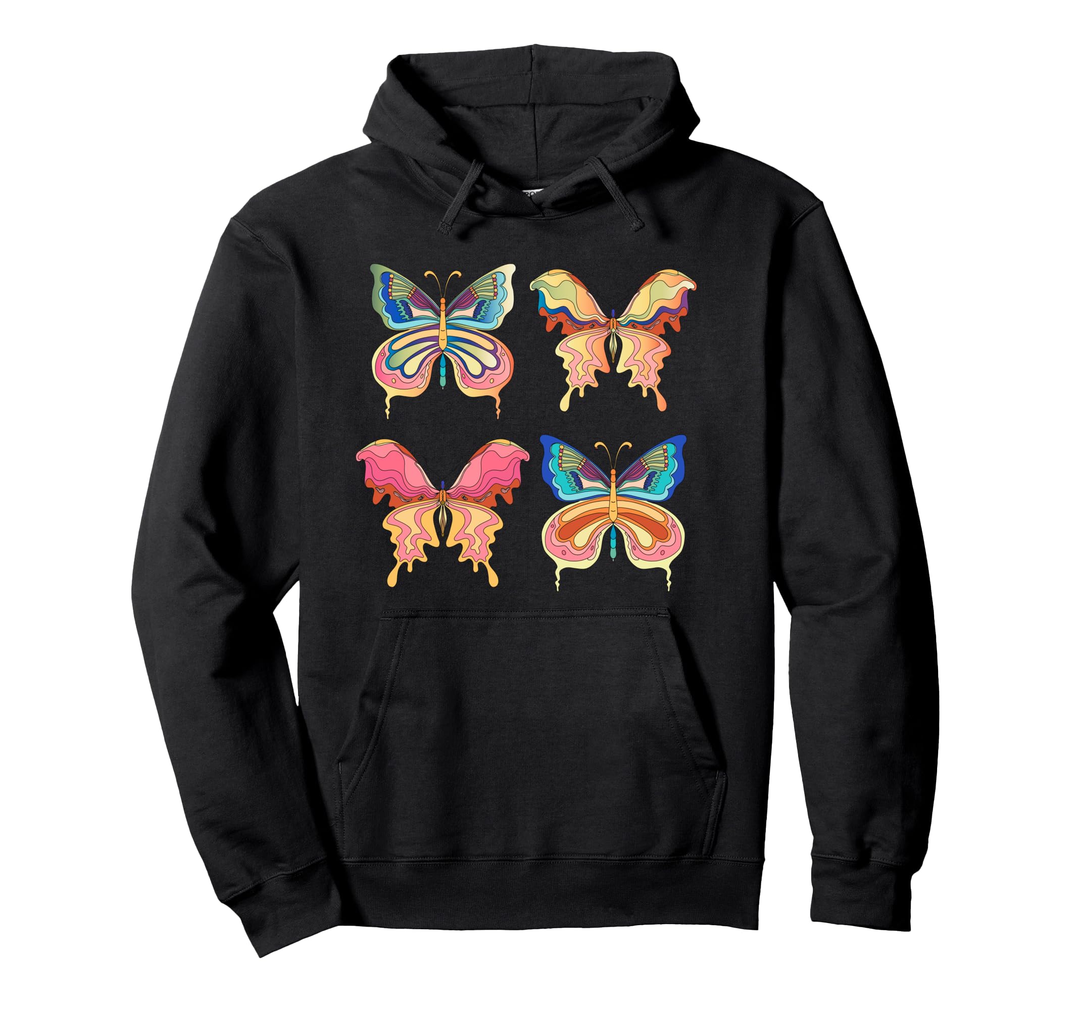 Butterfly Fairycore Trendy Teen Tween Hoodie - Aesthetic Graphic Unisex - T-Shirt, Sweatshirt, Hoodie