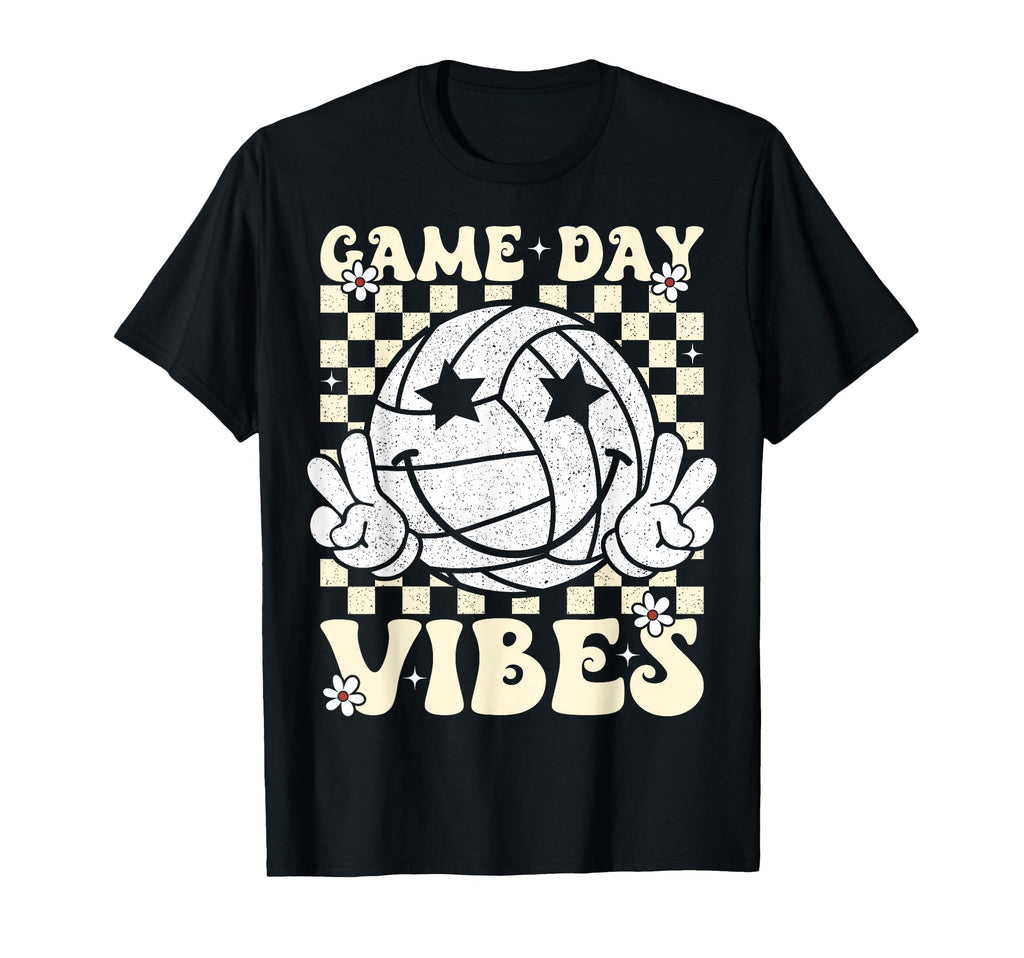 Volleyball Game Day Vibes Volleyball T-Shirt - Trendy Graphic Unisex - T-Shirt, Sweatshirt, Hoodie