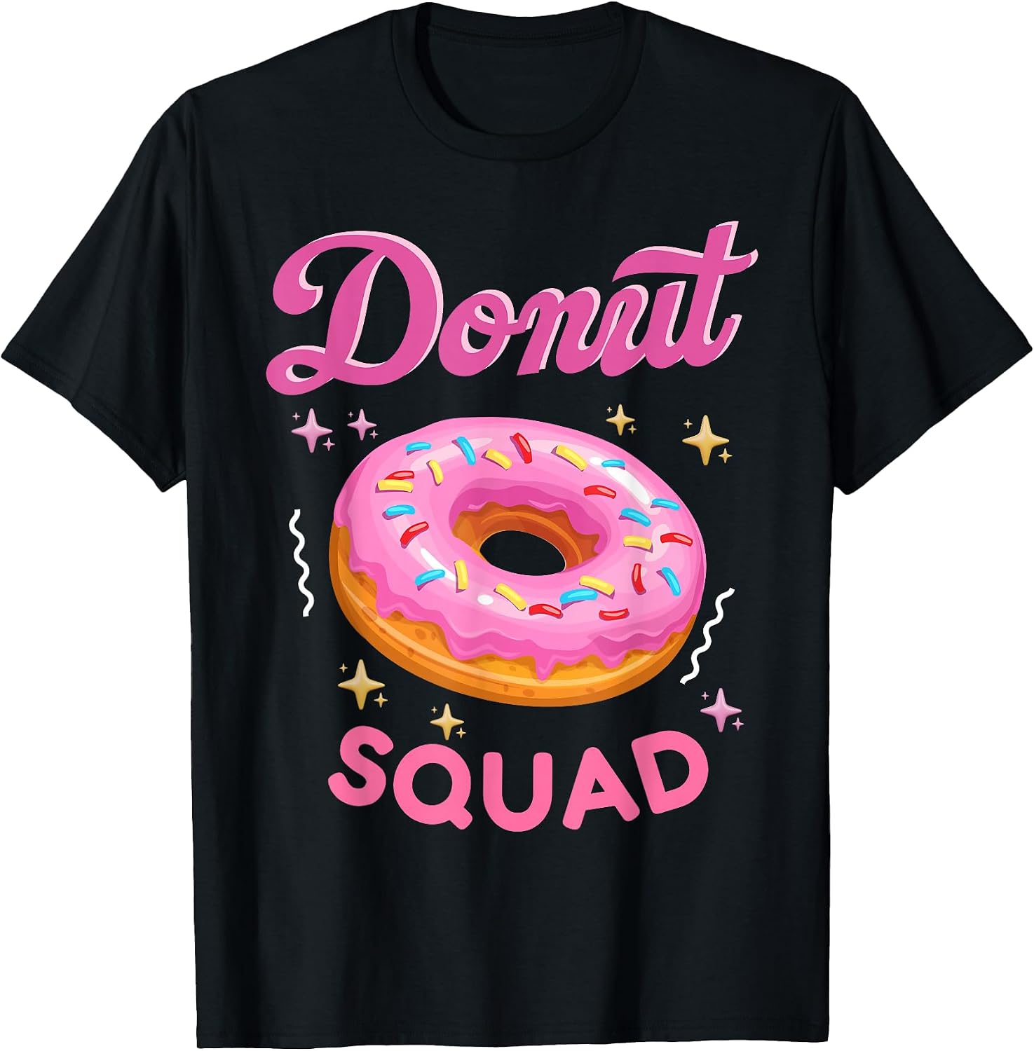 Donut Squad Sprinkle Party Matching Family Lover - Adult & Kids T-Shirts, Sweatshirts & Hoodies apparel design preview 1