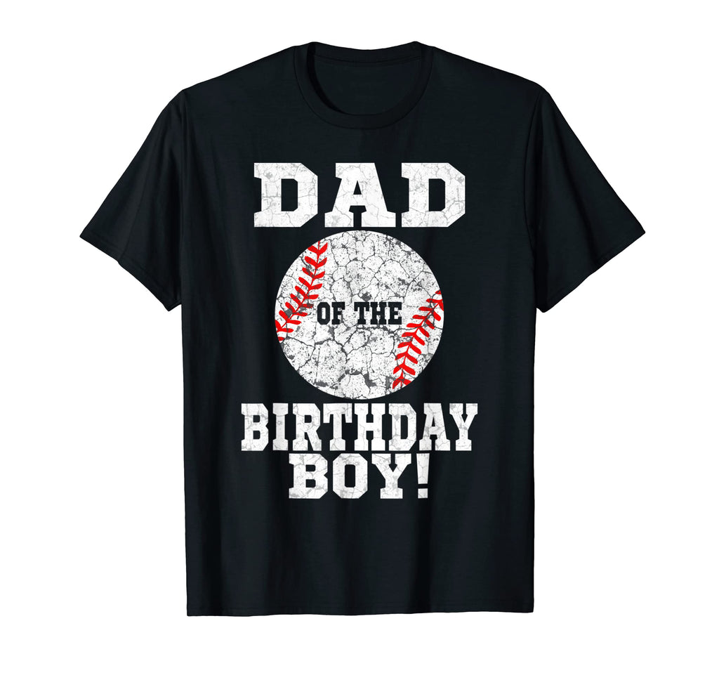 Mens Dad Birthday Baseball Birthday T-Shirt - Graphic Print for Adults - T-Shirt, Sweatshirt, Hoodie