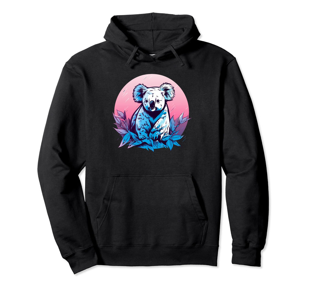 Colorful Koala I Aesthetic Koala Hoodie - Aesthetic Graphic Unisex - T-Shirt, Sweatshirt, Hoodie