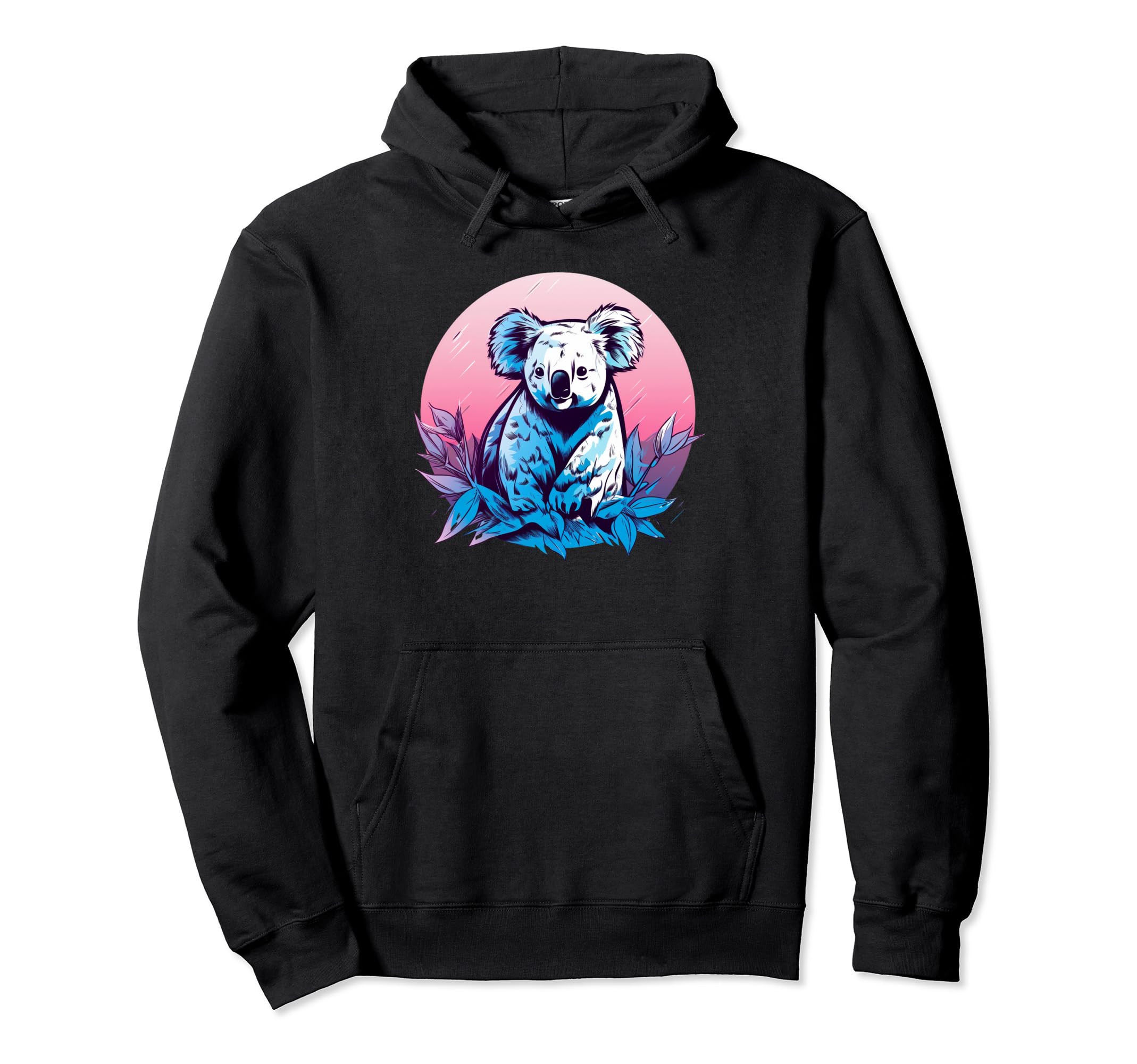 Colorful Koala I Aesthetic Koala Hoodie - Aesthetic Graphic Unisex - T-Shirt, Sweatshirt, Hoodie