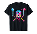 Baseball 8 Year Old Ice Cream Drip T-Shirt - Custom Art Print for Adults - T-Shirt, Sweatshirt, Hoodie