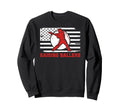 Raising Ballers Baseball Dad Us Sweatshirt - Aesthetic Graphic for Adults - T-Shirt, Sweatshirt, Hoodie