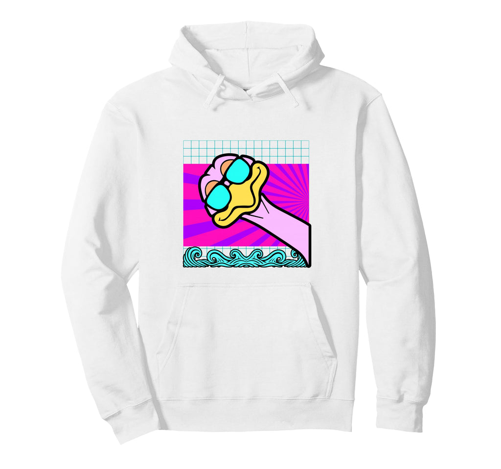 Aesthetic Vaporwave Outfits Ostrich Hoodie - Trendy Graphic for Adults - T-Shirt, Sweatshirt, Hoodie