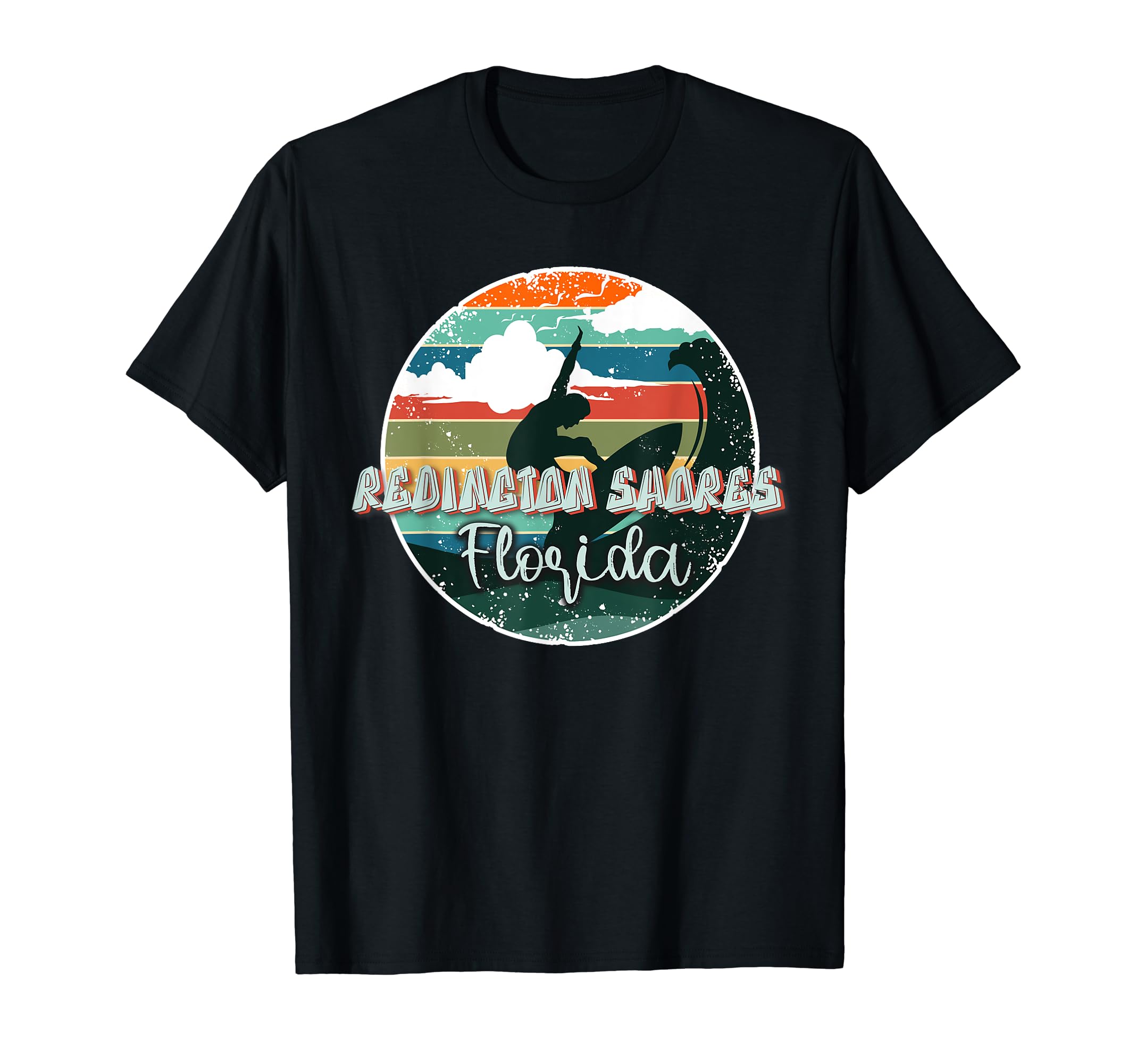 Redington Shores Florida Sunset T-Shirt - Trendy Graphic Men Women - T-Shirt, Sweatshirt, Hoodie