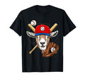Baseball Player Goat Lover Pitcher T-Shirt - Custom Art Print Unisex - T-Shirt, Sweatshirt, Hoodie