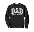 Dad Est 2025 Baseball New Dad Sweatshirt - Minimalist Print Men Women - T-Shirt, Sweatshirt, Hoodie