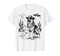 Cowboy Dog Funny German Shepherd T-Shirt - Casual Everyday Wear for Adults - T-Shirt, Sweatshirt, Hoodie