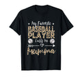 My Favorite Baseball Player Calls Me Mumma T-Shirt - Graphic Print Unisex - T-Shirt, Sweatshirt, Hoodie