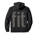 Fitness Y2K Gym Training Back Yoga Hoodie - Trendy Graphic for Adults - T-Shirt, Sweatshirt, Hoodie