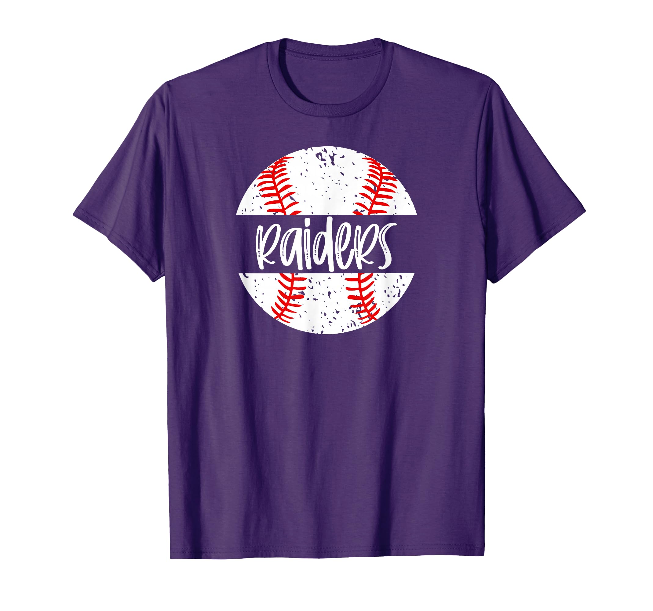 Raiders Baseball Team Mascot School T-Shirt - Minimalist Print Men Women - T-Shirt, Sweatshirt, Hoodie