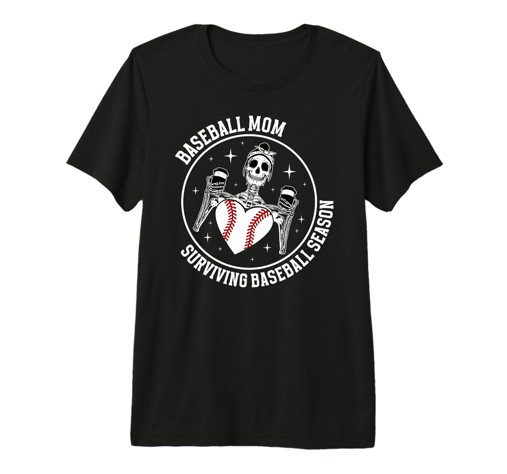 Baseball Mom Funny Mom Baseball T-Shirt - Casual Everyday Wear Unisex - T-Shirt, Sweatshirt, Hoodie