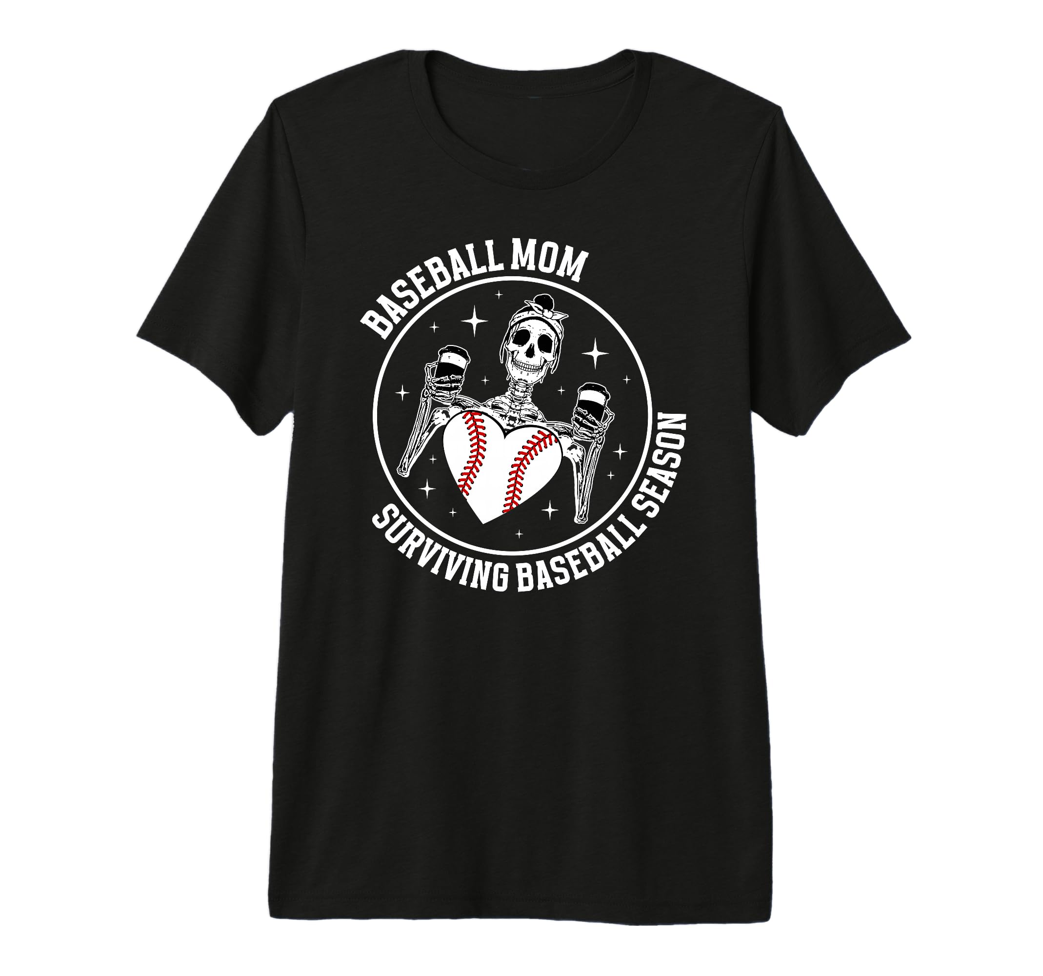 Baseball Mom Funny Mom Baseball T-Shirt - Casual Everyday Wear Unisex - T-Shirt, Sweatshirt, Hoodie