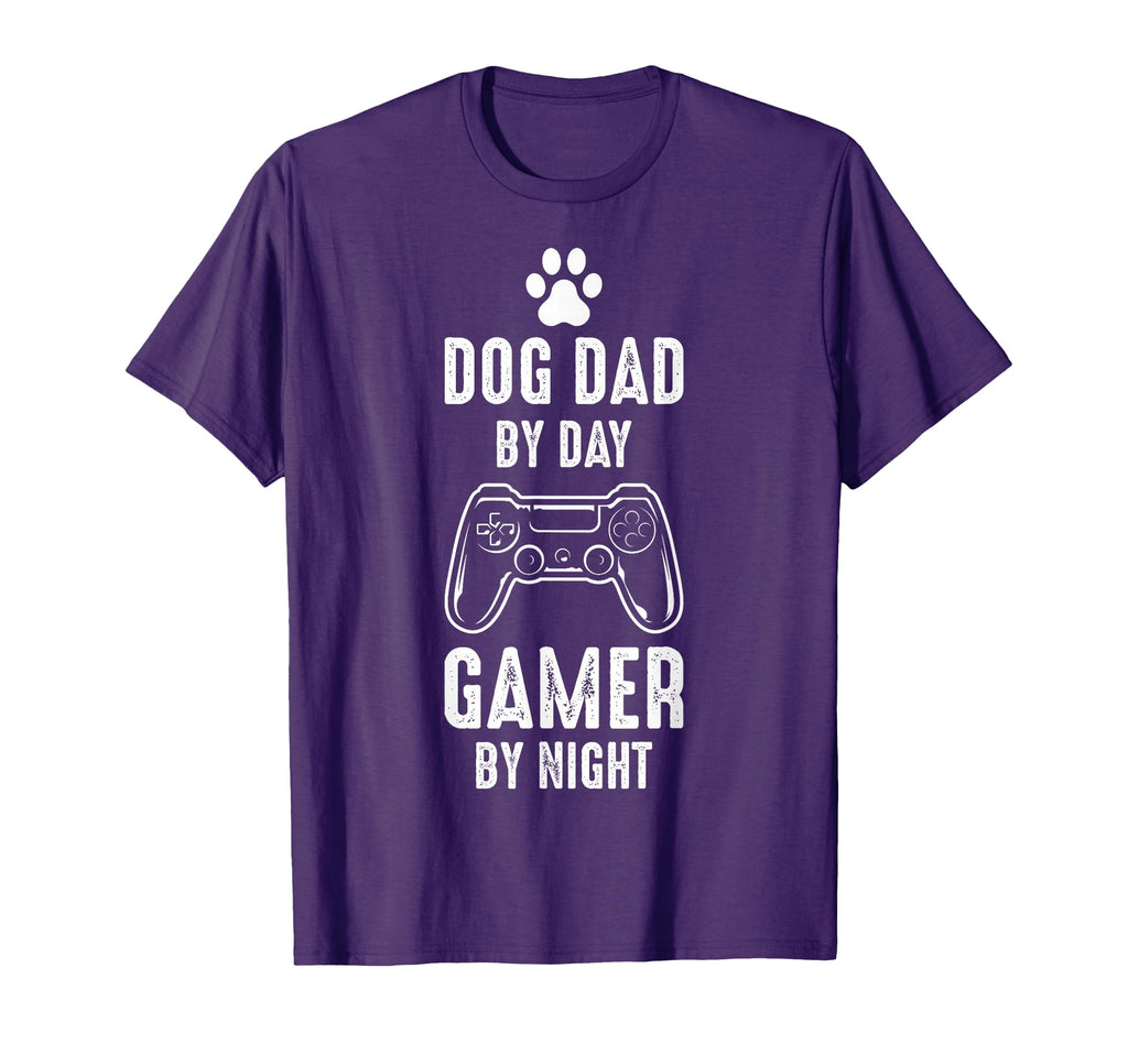 Dog Dads Gamer Dog Dad Day Gamer T-Shirt - Casual Everyday Wear for Adults - T-Shirt, Sweatshirt, Hoodie