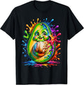 Colorful Avocado Cartoon Rainbow - Adult & Kids T-Shirts, Sweatshirts & Hoodies apparel design preview 1