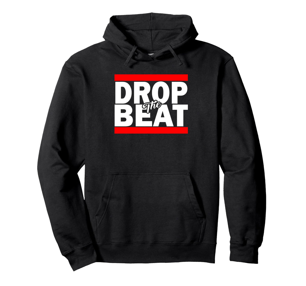 Drop Beat Old School Hip Hop 80S Hoodie - Unique Graphic for Adults - T-Shirt, Sweatshirt, Hoodie