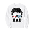 Baseball Volleyball Dad Funny Sweatshirt - Minimalist Print Men Women - T-Shirt, Sweatshirt, Hoodie