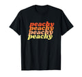 Peachy 70S Distressed T-Shirt - Aesthetic Graphic Unisex - T-Shirt, Sweatshirt, Hoodie