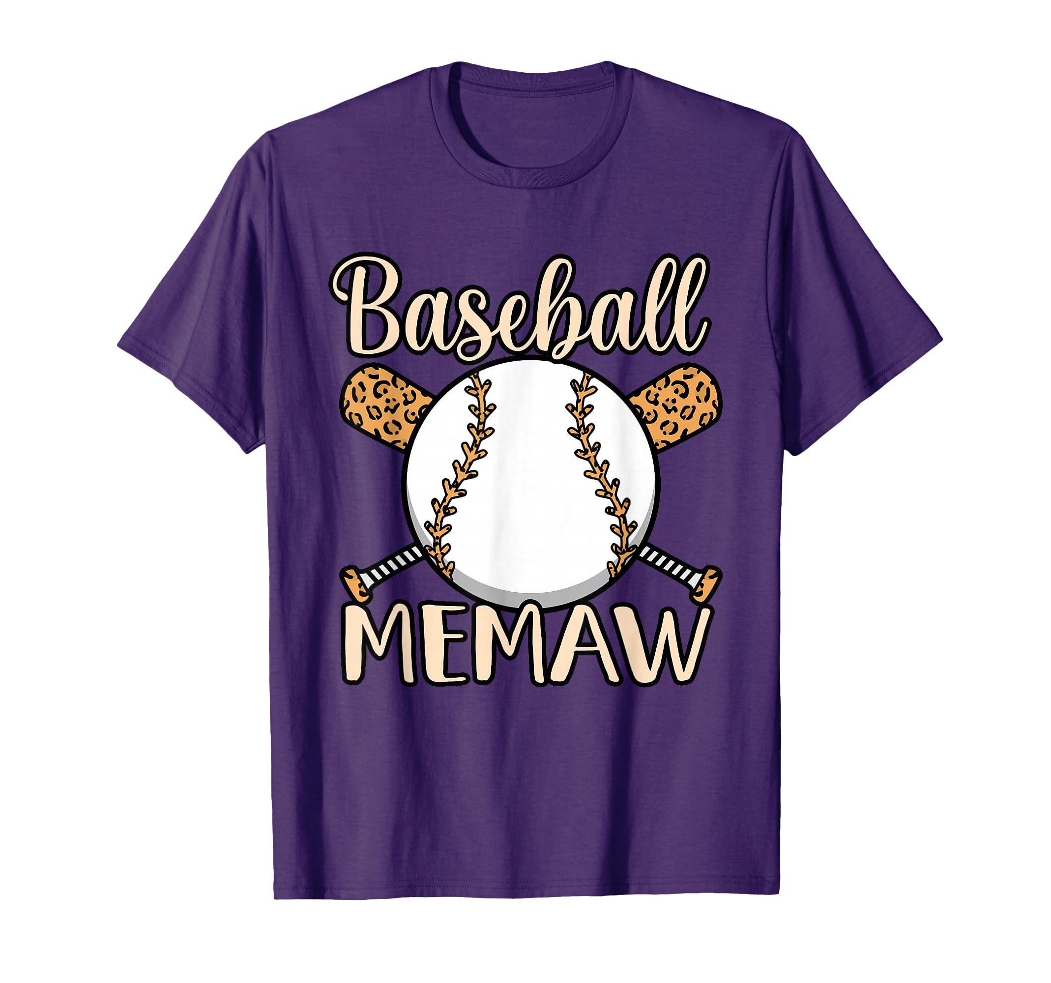 Baseball Memaw Sports Player Lover T-Shirt - Minimalist Print Men Women - T-Shirt, Sweatshirt, Hoodie