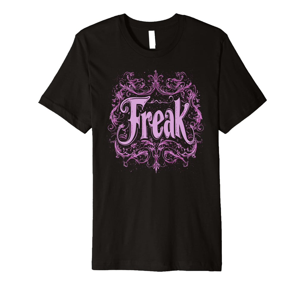 Mens Freak Gothic Alt Grunge Hip Hop T-Shirt - Streetwear Style for Adults - T-Shirt, Sweatshirt, Hoodie