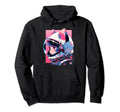 80S 90S Aesthetic Vaporwave Space Cat Hoodie - Novelty Apparel for Adults - T-Shirt, Sweatshirt, Hoodie