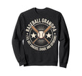 Funny Grandpa Baseball Player Fathers Hoodie - Trendy Graphic Men Women - T-Shirt, Sweatshirt, Hoodie