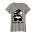Womens Momofballers Messy Bun Hair T-Shirt - Streetwear Style for Adults - T-Shirt, Sweatshirt, Hoodie