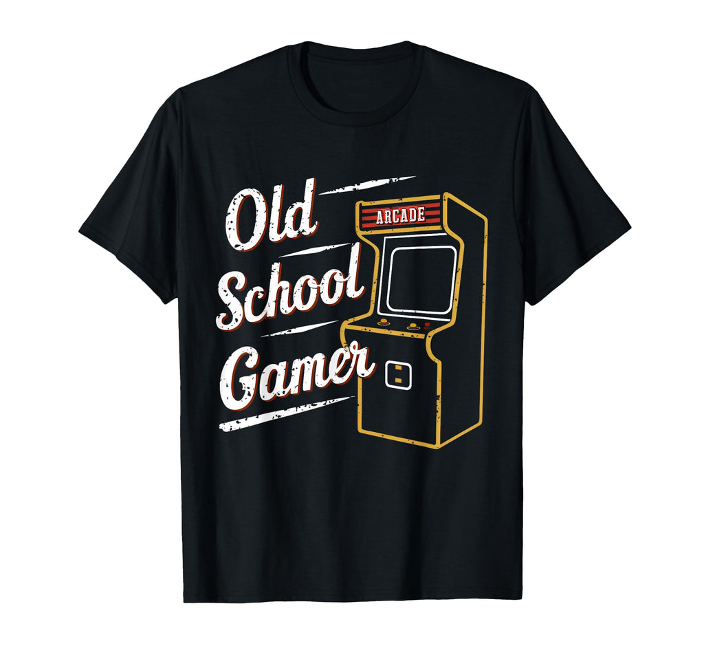 Old School Gamer Love 80S 90S Arcade T-Shirt - Graphic Print Men Women - T-Shirt, Sweatshirt, Hoodie