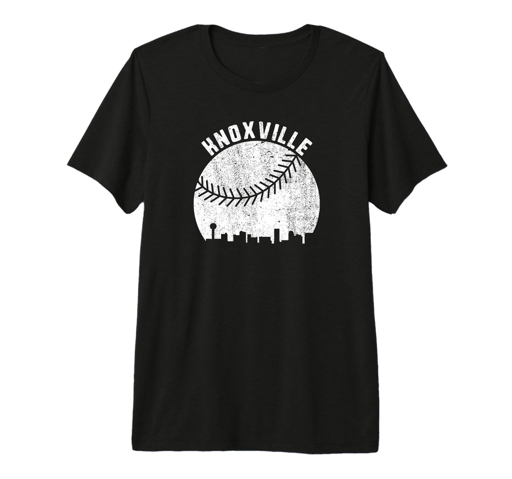 Knoxville Skyline Baseball Fan T-Shirt - Novelty Apparel for Adults - T-Shirt, Sweatshirt, Hoodie