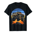 Monster Truck Sunset Monster T-Shirt - Casual Everyday Wear for Adults - T-Shirt, Sweatshirt, Hoodie