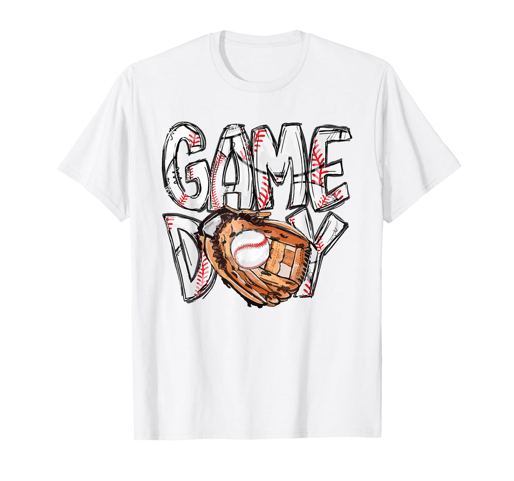 Baseball Game Day Baseball Mom T-Shirt - Streetwear Style for Adults - T-Shirt, Sweatshirt, Hoodie