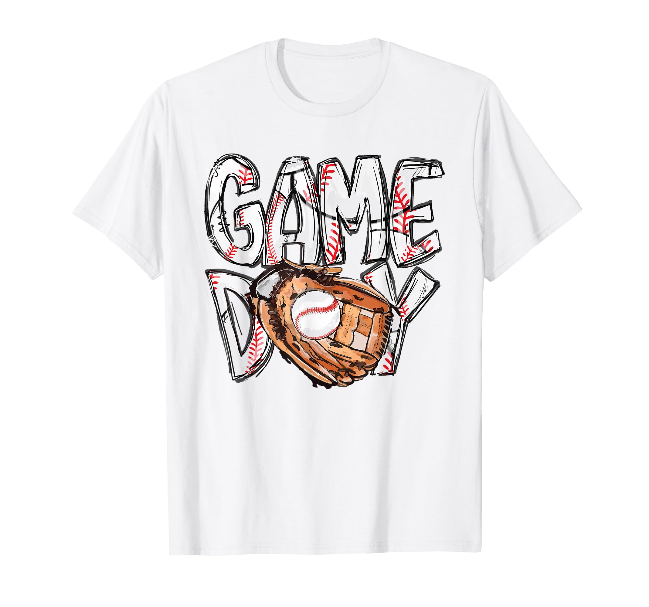 Baseball Game Day Baseball Mom T-Shirt - Streetwear Style for Adults - T-Shirt, Sweatshirt, Hoodie