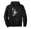 Funny Wizard Rock Guitar Player Playful Hoodie - Custom Art Print Unisex - T-Shirt, Sweatshirt, Hoodie