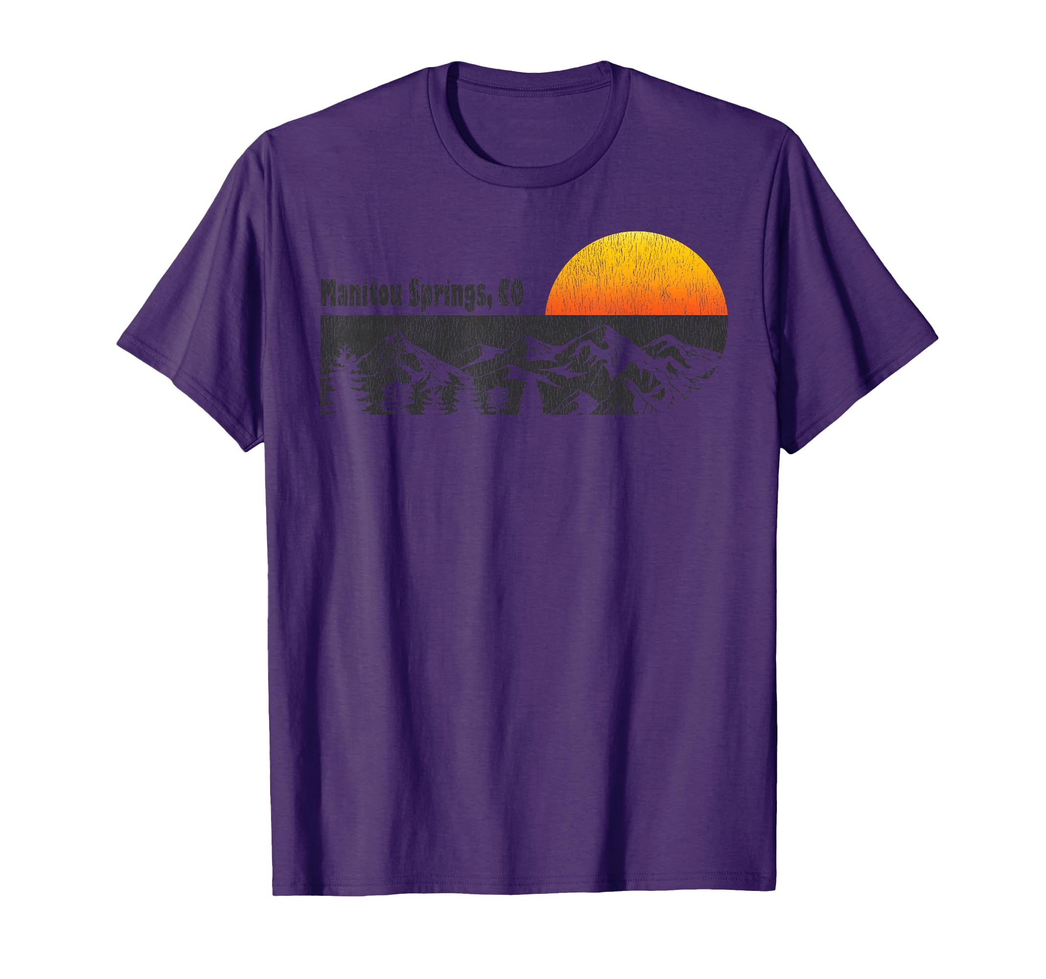 Manitou Springs Colorado T-Shirt - Casual Everyday Wear Men Women - T-Shirt, Sweatshirt, Hoodie