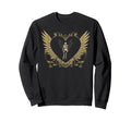 Y2K Fairy Grunge Aesthetic Winged Sweatshirt - Fun Novelty Design Unisex - T-Shirt, Sweatshirt, Hoodie