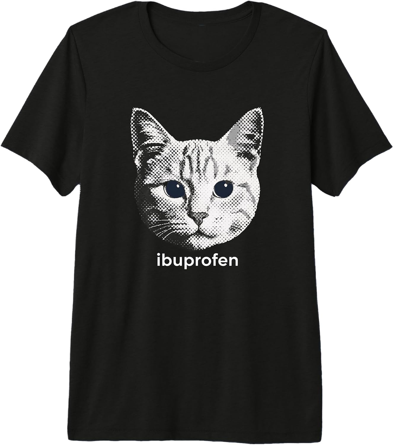 Cat Meme Ibuprofen Funny Pop Art - Adult & Kids T-Shirts, Sweatshirts & Hoodies apparel design preview 1