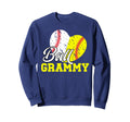 Ball Grammy Heart Softball Baseball Sweatshirt - Minimalist Print Unisex - T-Shirt, Sweatshirt, Hoodie