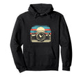 Camera Sunset Hoodie - Trendy Graphic Unisex - T-Shirt, Sweatshirt, Hoodie