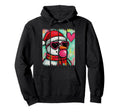 Boho Snowman Blowing Bubble Gum Holiday Hoodie - Unique Graphic Unisex - T-Shirt, Sweatshirt, Hoodie