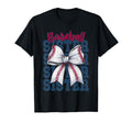 Baseball Sister Coquette Bow Biggest Fan T-Shirt - Graphic Print Men Women - T-Shirt, Sweatshirt, Hoodie
