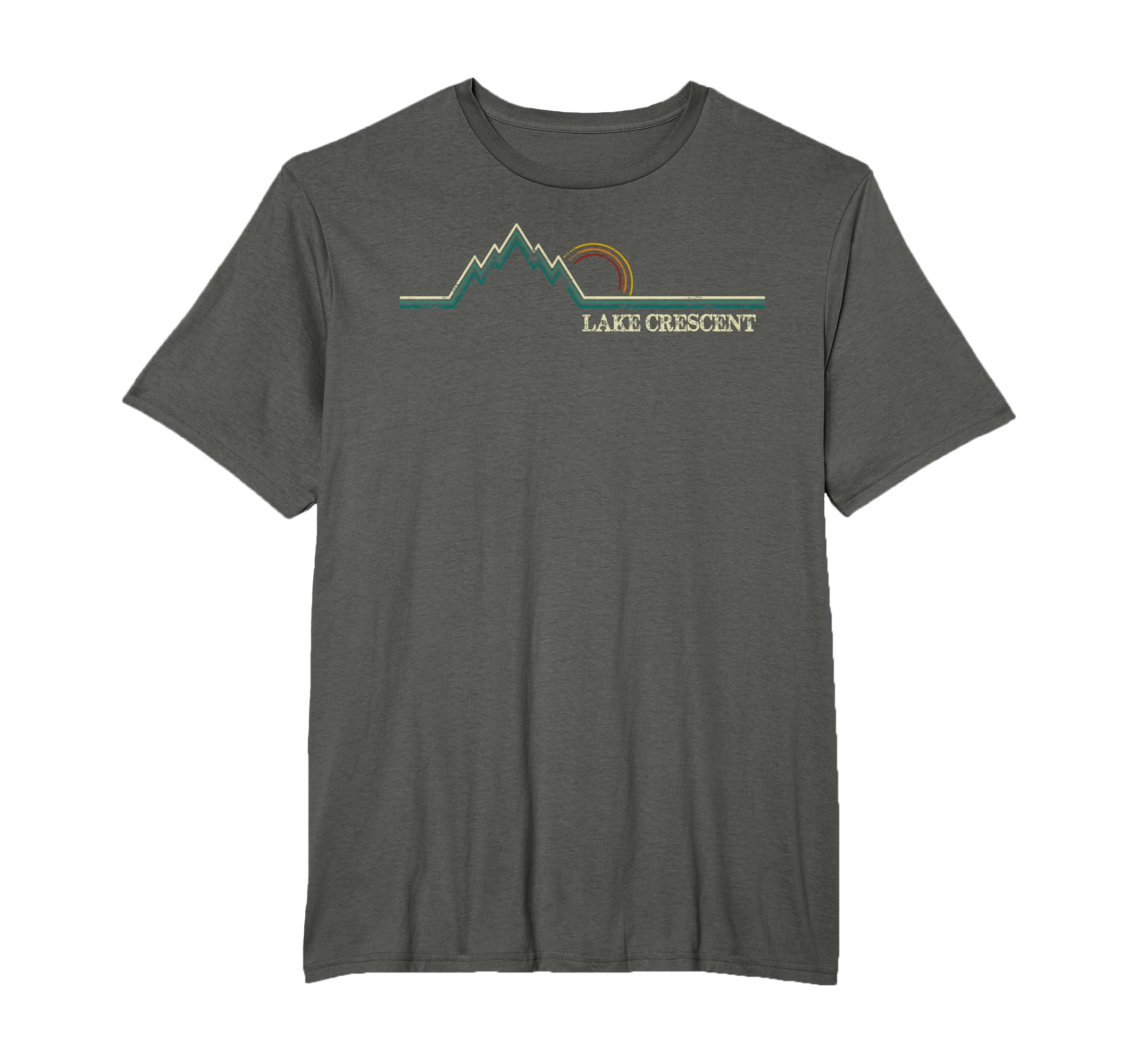 Lake Crescent Olympic National Park T-Shirt - Casual Everyday Wear Unisex - T-Shirt, Sweatshirt, Hoodie