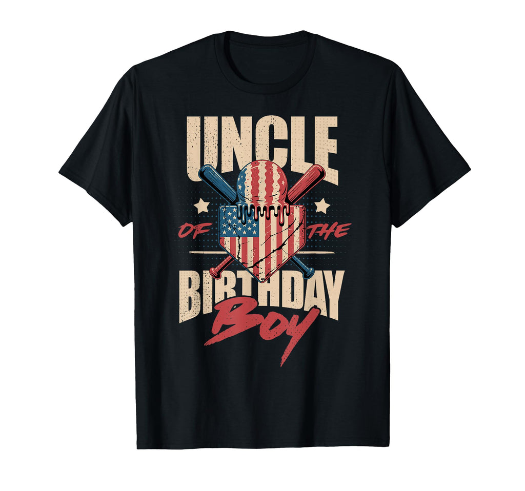 Uncle Birthday Matching Baseball T-Shirt - Streetwear Style Men Women - T-Shirt, Sweatshirt, Hoodie