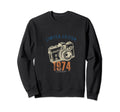 1974 Camera Sweatshirt - Casual Everyday Wear Unisex - T-Shirt, Sweatshirt, Hoodie